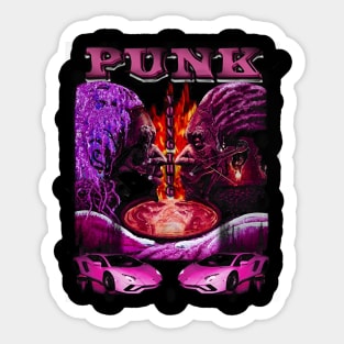 Young Thug Punk Sticker
